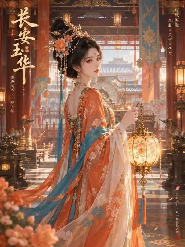 《金算盘·长安逆袭》短剧封面，逆袭题材，共60集