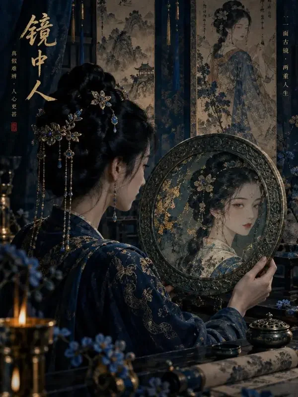 《照影人·画中案》短剧封面，悬疑题材，共42集