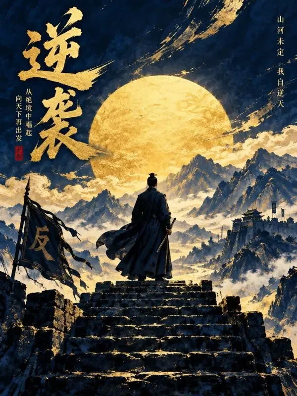 《逆流而上·废婿翻身》短剧封面，逆袭题材，共70集