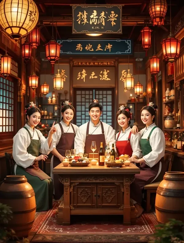 《掌柜娘子有点甜》短剧封面，甜宠题材，共36集