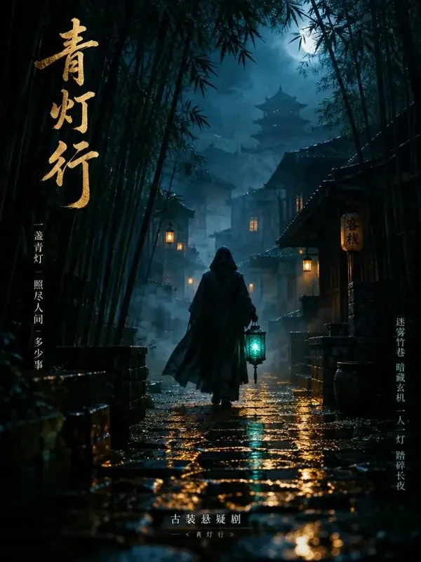 《冷案灯·第七盏》短剧封面，悬疑题材，共36集