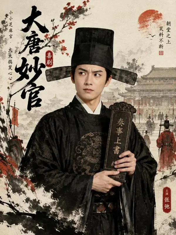 《凤鸣台·女相逆袭记》短剧封面，逆袭题材，共64集
